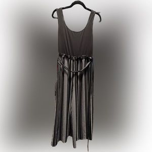 “As U Wish” brand, size medium capri length romper.